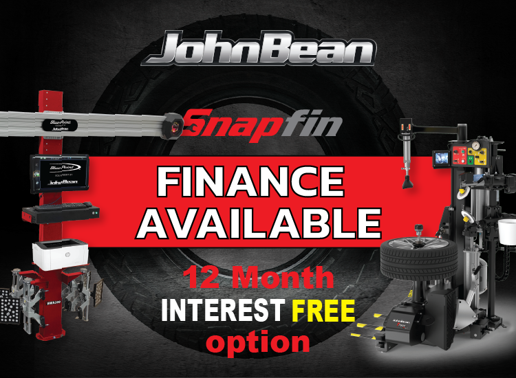 JohnBean Wheel Service Equipment Snapfin Finance Available 12 Month Interest FREE option